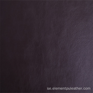 ECO Friendly Black Elastic Water Based PU Leather